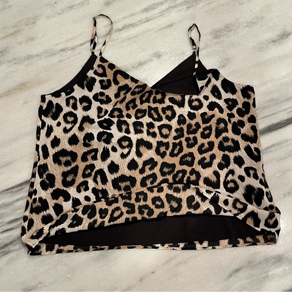NWT - Banana Republic - Leopard Print Fully Lined Camisole / Large - Picture 8 of 10